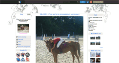 Desktop Screenshot of mon-cheval-x3.skyrock.com