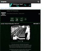 Tablet Screenshot of karma-production.skyrock.com