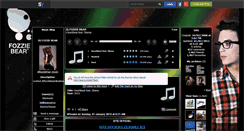 Desktop Screenshot of djfozziebear-music.skyrock.com