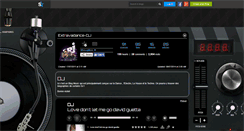 Desktop Screenshot of extravadance-dj.skyrock.com