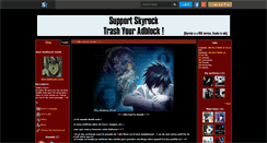 Desktop Screenshot of near-deathnote-world.skyrock.com