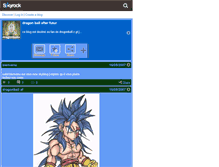 Tablet Screenshot of dragonballafterfutur.skyrock.com