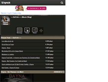 Tablet Screenshot of dayna-officiel.skyrock.com