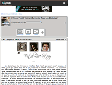 Tablet Screenshot of fatal-love-story.skyrock.com