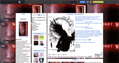 Desktop Screenshot of nightworld-l-j-smith.skyrock.com