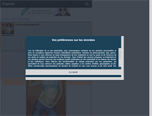 Tablet Screenshot of miss-misterbelgium07.skyrock.com