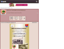 Tablet Screenshot of histoirelocaleinville.skyrock.com