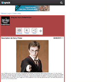 Tablet Screenshot of harry-potterfiction.skyrock.com