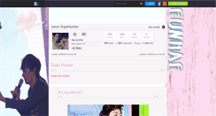 Desktop Screenshot of love-superjunior.skyrock.com