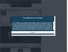 Tablet Screenshot of mickaellebogossedu7700.skyrock.com