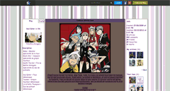 Desktop Screenshot of maitre-shinigami.skyrock.com