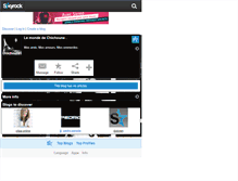 Tablet Screenshot of chiichoune30230.skyrock.com