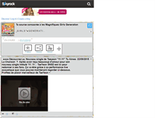 Tablet Screenshot of girlsgeneration.skyrock.com