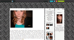 Desktop Screenshot of m2lle-pauline.skyrock.com