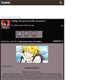 Tablet Screenshot of chacha-mangas.skyrock.com