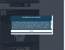 Tablet Screenshot of peter-luccin.skyrock.com