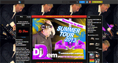 Desktop Screenshot of dj-dem.skyrock.com