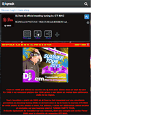 Tablet Screenshot of dj-dem.skyrock.com