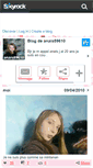 Mobile Screenshot of anais59610.skyrock.com