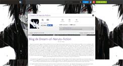 Desktop Screenshot of dream-of-naruto-fiction.skyrock.com