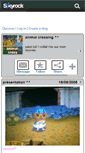 Mobile Screenshot of animal-cross.skyrock.com
