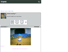 Tablet Screenshot of animal-cross.skyrock.com