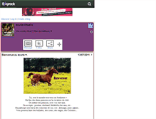 Tablet Screenshot of ecurie-virtuel-x.skyrock.com