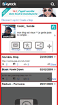 Mobile Screenshot of cooki2991.skyrock.com