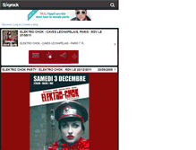 Tablet Screenshot of elektro-chok-party.skyrock.com