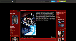 Desktop Screenshot of horror--movies.skyrock.com