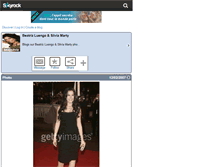 Tablet Screenshot of beaysilvia.skyrock.com
