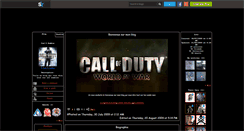 Desktop Screenshot of cod-5-zombi.skyrock.com