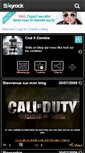 Mobile Screenshot of cod-5-zombi.skyrock.com