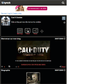 Tablet Screenshot of cod-5-zombi.skyrock.com