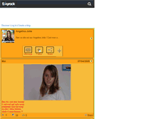 Tablet Screenshot of angelinajolie11.skyrock.com
