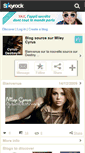 Mobile Screenshot of cyrus-destinyh.skyrock.com