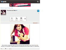 Tablet Screenshot of demilovatodaily.skyrock.com