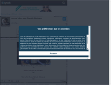 Tablet Screenshot of journal-intime-qm.skyrock.com