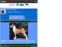 Tablet Screenshot of chiensderace.skyrock.com