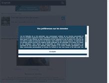 Tablet Screenshot of mlle-cookie-lou.skyrock.com