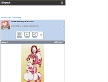 Tablet Screenshot of amaya-manga.skyrock.com