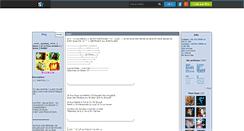 Desktop Screenshot of chitite-bulle.skyrock.com