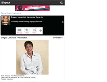 Tablet Screenshot of gregory-blog.skyrock.com