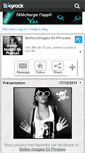 Mobile Screenshot of belles-images-et-phrases.skyrock.com