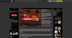 Desktop Screenshot of final-tekken5.skyrock.com