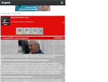 Tablet Screenshot of formule1-news.skyrock.com