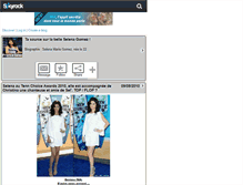 Tablet Screenshot of franceselenagomez.skyrock.com