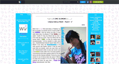 Desktop Screenshot of ladiizl0ve.skyrock.com