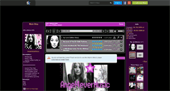 Desktop Screenshot of angel4evermusic.skyrock.com