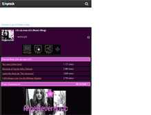 Tablet Screenshot of angel4evermusic.skyrock.com